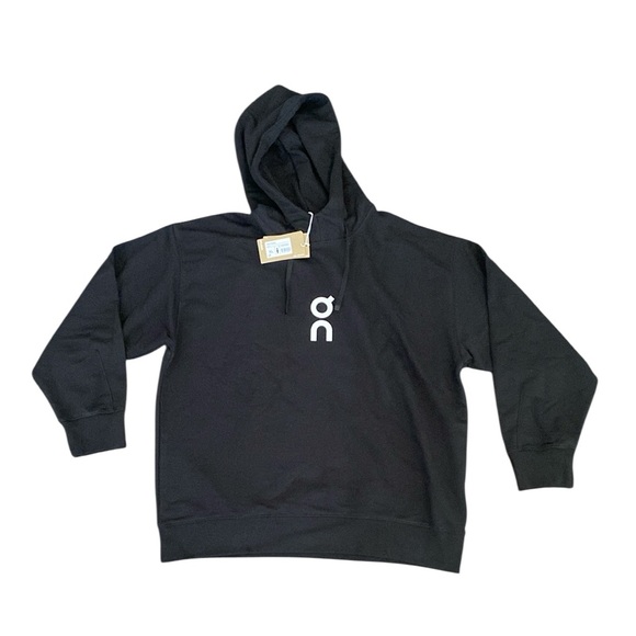 New On Cloud black long  sleeve hoodie  men’s size XL - Picture 2 of 6